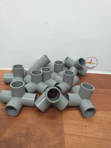 Co 4 hướng 114 nhựa PVC ST (thập góc)_C4N114