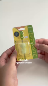 CHÍNH HÃNG NHẬT - NEW SEAL - Smiski Zipperbite - Mô hình phát sáng gắn khoá kéo Smiski