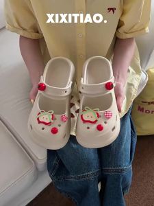 XIXITIAO | DIY Apple Tomato Design Comfort Support Sandals