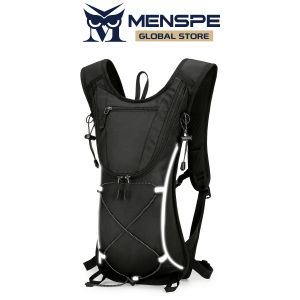 MENSPE กระเป๋าเป้สะพายหลังสำหรับปั่นจักรยาน10L กระเป๋าเป้เดินทางกลางแจ้งความจุขนาดใหญ่กระเป๋าเป้สะพายหลังกระเป๋าปั่นจักรยานน้ำหนักเบามากกระเป๋ากันน้ำสำหรับปั่นจักรยานกิจกรรมกลางแจ้งถุงน้ำสำหรับขี่จักรยาน2L