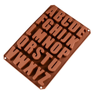 DIY Silicone Cake Molds Letters A-Z Large