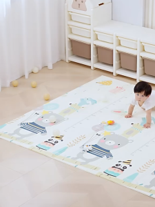 PLAYMAT BAYI LIPAT PREMIUM ✨ XPE 100% BEBAS BPA! - Motif Ganda Anti Slip LUAS UNTUK BERMAIN