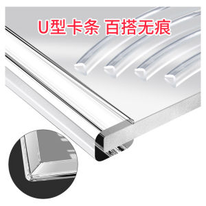 Transparent U-Shaped Anti-Collision Edge Protection Strip Eco-Friendly Glass Corner Guard Baby Proofing Safety Bumper Strip