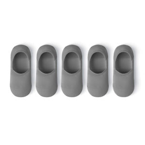 YOUKESHU | Pure Cotton Boat Socks Mens Low Cut Breathable Anti-Odor Sweat Absorbent Thin Black Invisible Summer Socks For Men