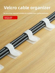 CHUSHE | Desktop Cable Organizer Wire Management Tool with Magic Tape
