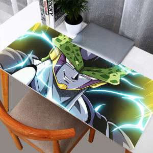 Bandai | DBZ Dragon Ball Cell Large E-sports Mouse Pad Smooth Flexible Rubber Gamer PC Computer Keyboard For CSGO Kawaii Mosuepad