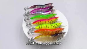 ShareShark | ShareShark 9 Cái/bộ Dạ Quang Mực Jig Hook Mồi Câu Tôm 10/12Cm Bạch Tuộc Mực Nang Phụ Kiện Cho Câu Cá Trên Sông & Hồ