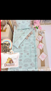 💤BÉ NGỦ SAY💤Bộ Nệm Gối Băng Lạnh Cao Cấp Cho Bé Nằm Mát Lạnh Êm Ái Tặng Túi Đựng - Nemtot Bedding