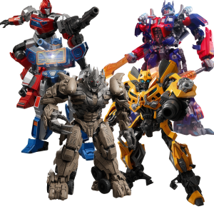 BLOKEES Transformation Optimus Prime Sentinel Prime Megatron Starscream Megatronus Prime Action Figure Model Building Block Toys