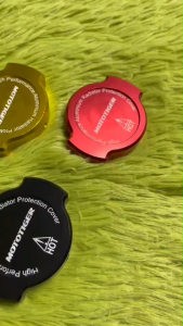 สําหรับ HONDA PCX150 PCX160 ABS ฝาหม้อน้ำหล่อเย็น CNC ฝาปิดหม้อน้ำ (xx109)