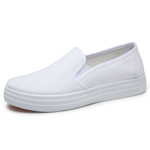 JIFANPAUL | Soft Sole Breathable Canvas Shoes Slip-On