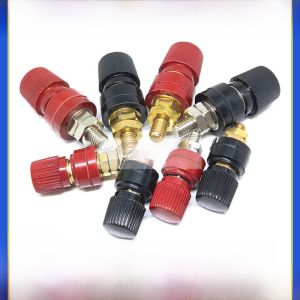 Pure Copper High Current Terminal JS-333/555 Type M6/M8 Welding Inverter Battery Connector for Electronic Components Market