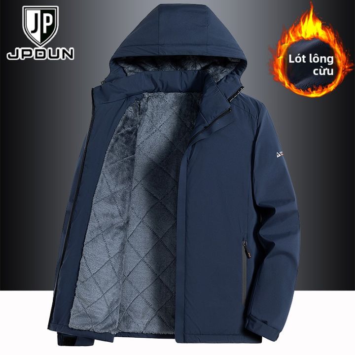 JPDUN | Áo Khoác Nam Chống Thấm Nước Chống Gió Ngoài Trời Ấm Áp Mùa Thu ...
