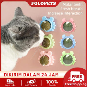 FOLOPETS Catmint Kucing Catnip Ball Snack Catnip Kucing Snack Kucing