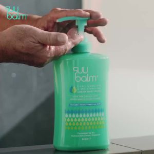 [Adult/Bundle] Suu Balm Creamy Body Wash (Cooling & Gentle) Value Pack 3 x 840ml