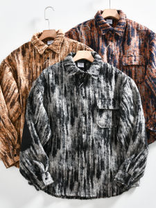 Handsome ~ American Retro [Wool Blend] Fall and Winter Men and Women Fashion Casual Loose Woolen Shirt Coat Tide