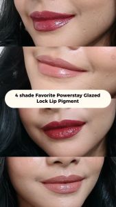 Make Over Powerstay Glazed Lock Lip Pigment - Lip Gloss Tahan Lama Waterproof