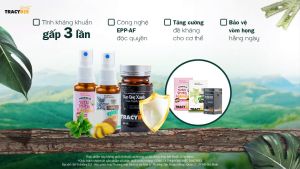 Tracybee Keo ong xịt vị bạc hà bcalivinghcm cắt ngay cơn ho giảm nhanh đau họng 30ml nhập khẩu brazil