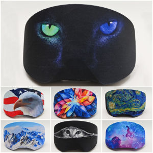 Ski Goggles cloth – Scratch-Resistant High Elasticity Glasses cover Ideal Festival Gift for Skiers Mighty animal pattern