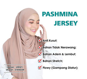 Pashmina Jersey Premium: Aksesoris Pashmina yang Tepat untuk Anda