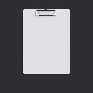 A5 Clipboard Memo Pad Reusable Looseleaf Paper Holder Anti-slip Bill Clip Board for Business Office Home Supplies