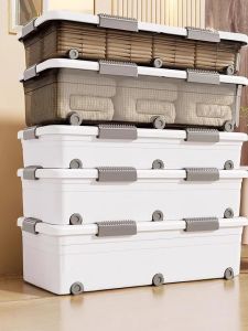 XUNHUAI | Bed Under Storage Box Flat Drawer With Wheels