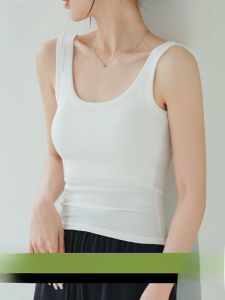 MiiOW | Áo ba lỗ nữ MiiOW Cat Person 2025 mùa thu mới nhanh bán chạy có đệm ngực mặc trong ngoài trời cơ bản che mông giảm béo