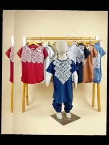 Setelan Kurta Bilal Pineapple Koko Anak Super Premium