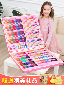 Watercolor Pen Non-Toxic Washable Childrens Brush Set 72 Colors Watercolor Pen Kindergarten Drawing Color Pen Stationery 36 Color Pen Only for Art Painting Tool Set Gift Box Childrens Birthday Gift