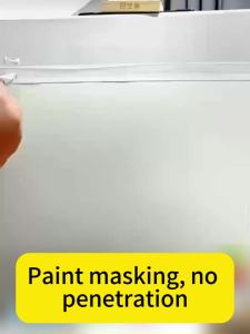 Low Viscosity Masking Tape White Single Side Tape Adhesive Crepe Paper for Oil Painting Sketch Drawing Supplies