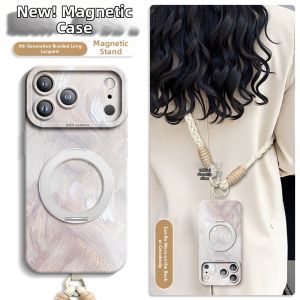 GGUU | Magsafe Magnetic iPhone 17 Pro Max Case With Strap Stand