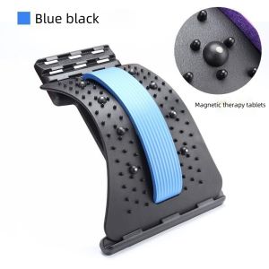 Magnetic Therapy Back Stretcher Lumbar Soothing Device Lumbar Massager Indoor Fitness Equipment Lumbar Traction To Relieve Pain