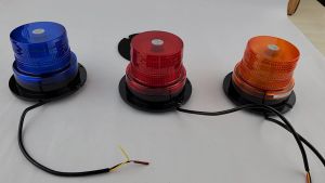WARNING LIGHT 40SMD 12V-24V 3 Mode Beacon Lamp Rotate Flash Warning Strobe Light Direct Wiring
