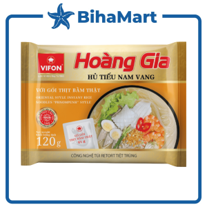 [GÓI LẺ] - VIFON - Hủ tiếu Hoàng Gia hương vị Hủ tiếu nam vang (có thịt thật) Hủ tiếu nam vang Vifon Hoàng Gia (120g/gói)