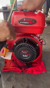 เครื่องเรือคุณภาพสูง 8แรงม้า แรงสุดหยุดไม่อยู่เครื่องยนต์สำหรับเรือ 223 CC.เบนซินลานดึงเบา ยี่ห้อiPowerผลิตประเทศไทยประกัน1ปีเทสก่อนส่ง