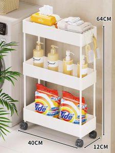 Narrow Space Storage Organizer Trolley