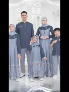 NEW SARIMBIT/COUPLE KELUARGA LADIVA 21 BRUNNERA - BY ETHICA