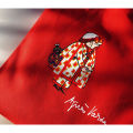 Diji Hand-Painted Red Womens Movie Surrounding Canvas Anesvarda Shoulder Bag Handbag. 