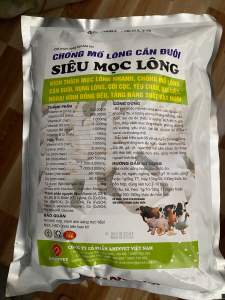 Siêu mọc lông cho gà chọi chống mổ lông cắn đuôibổ sung canxi khoáng đa vi lượng(gói bột 1kg) hiệu quả