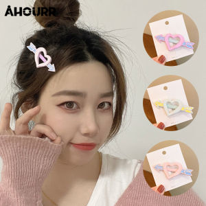 กิ๊บติดผม เครื่องประดับผมผู้หญิง คลิปผมสีขนมหวาน แฟชั่น กับ กระเป๋าชุด AHOURR