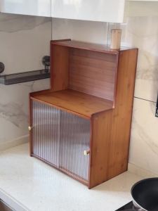 Kitchen Island Counter Kitchen Sideboard Cabinet Modern Kithchen Cabinet Cupboard Multi-Layer Household Multi-Function 客厅厨柜