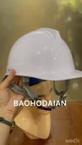 Mũ Bảo Hộ Lao Động COV-E001 màu trắng