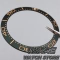 30.6mm*38mm Vingtage Gold Red Green Ceramic Watch Bezel Insert With Rose Calibation Cyan Luminous Fit 40mm41mm SUB 007 Case. 