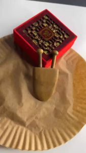 Dụng Cụ Massage Mặt - Mũi Bằng Gỗ