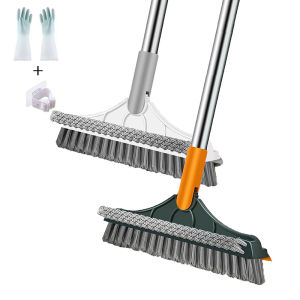 3 Phần Có Thể Điều Chỉnh Phòng Tắm Chà Bàn Chải Có Dụng Cụ Cạp Tay Cầm Dài Hình Chữ V Microfiber Lông Ngói Bụi Thân Thiện Với Môi Trường Sử Dụng Tay