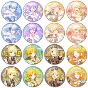 58mm Anime Project SEKAI Colorful Stage feat Pjsk Aoyagi Toya Tenma Saki Cosplay COSTUME Badge Pin SPTE Tinplate Brooch Prop