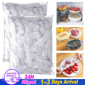 🔥Fast Shipping🔥100Pcs Disposable Food Cover Elastic Wrapping Plastic Bags Kitchen Food Fresh-keeping Storage Bag for Bowl Plate Packing