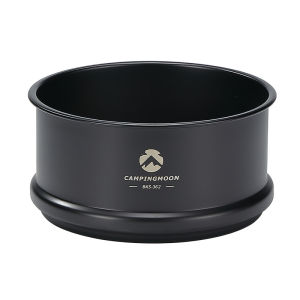 Campingmoon | Bks362 Stainless Steel Titanium Plated Camping Picnic Cooking Outdoor Kitchenware Steamer Basket Snow Puller Bowl Steamer Drawer