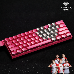 AULA | High-performance Gaming Wireless Three-mode Magnetic Keyboard and Mouse Set MINI60