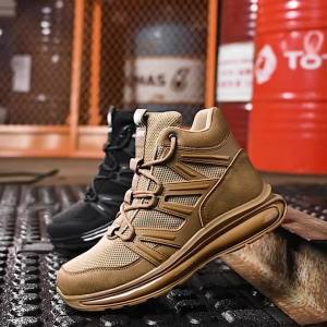 Men Work Safety Shoes Anti-smashing Steel Toe Cap Working Boots Construction Indestructible Work Soft-Soled Sneakers Men Shoes